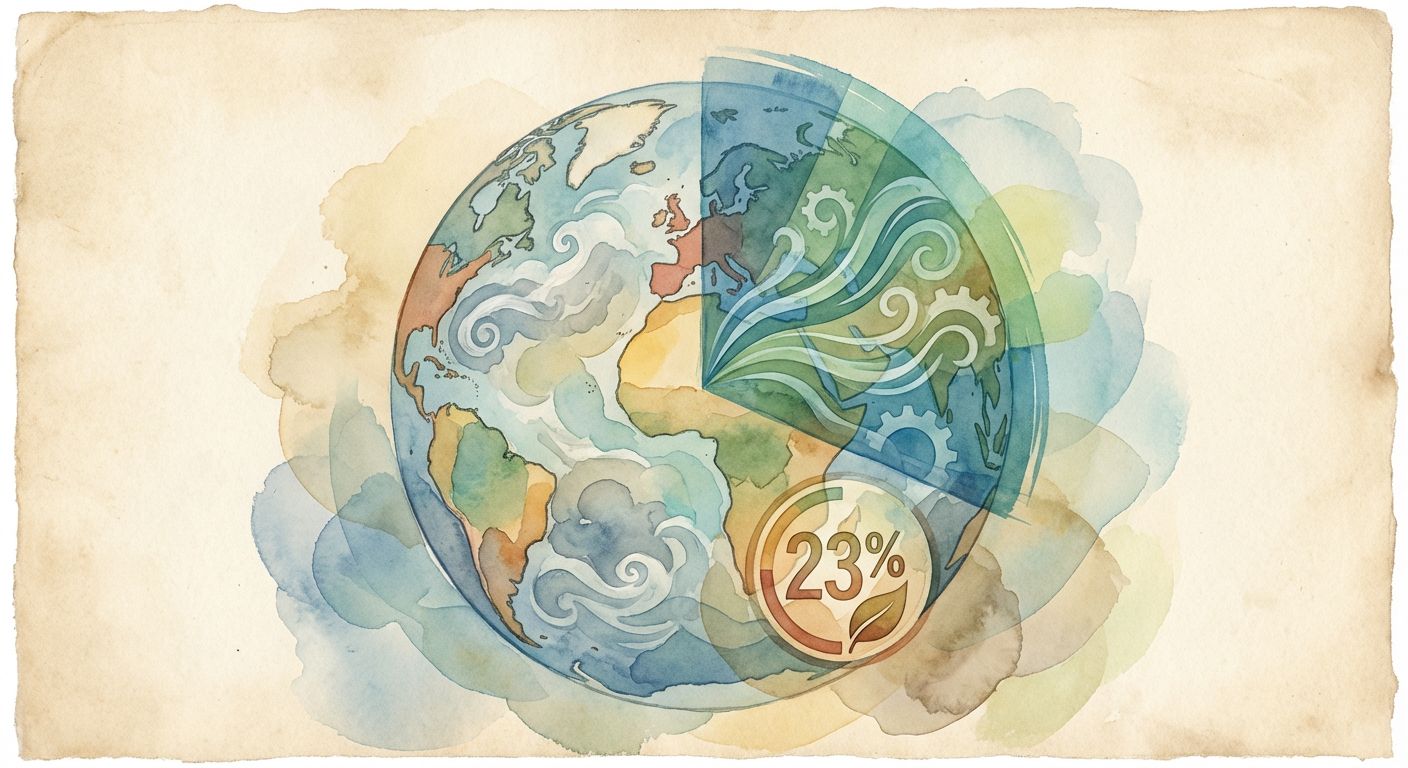 Illustration for The Climate Policy Crossroads: How Global Decisions Shape Local Realities